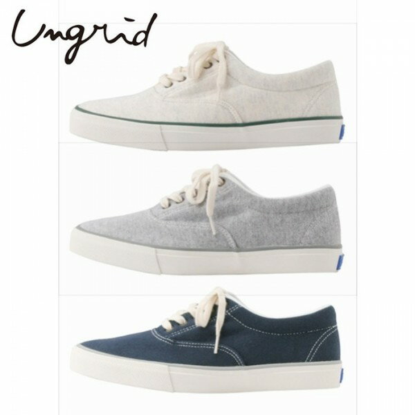 Ungrid(アングリッド)10,490⇒7,343(30%OFF)(Casual)Keds別注裏毛スニーカー(111431870001) Kedsコラボ デッキシューズ カジュアル レディース 送料無料