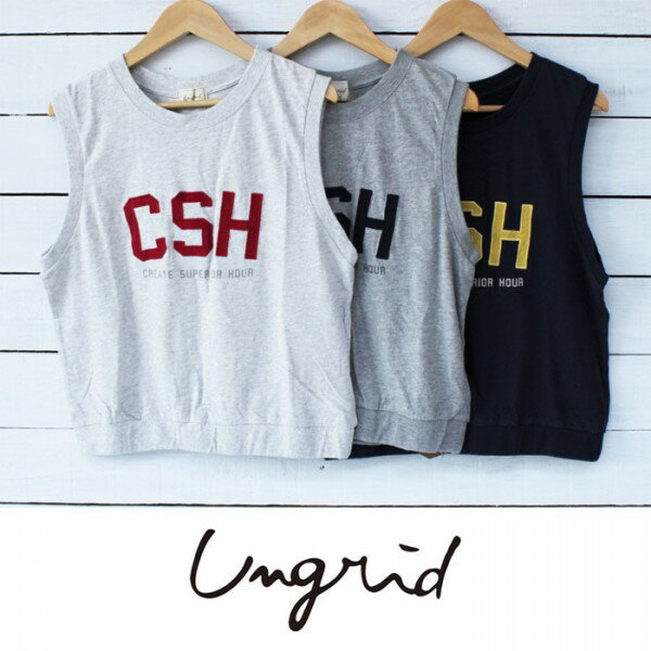 Ungrid(󥰥å)CSHץȥ硼T/T2013S/S硼Ⱦ桡󥯥ȥåס奢