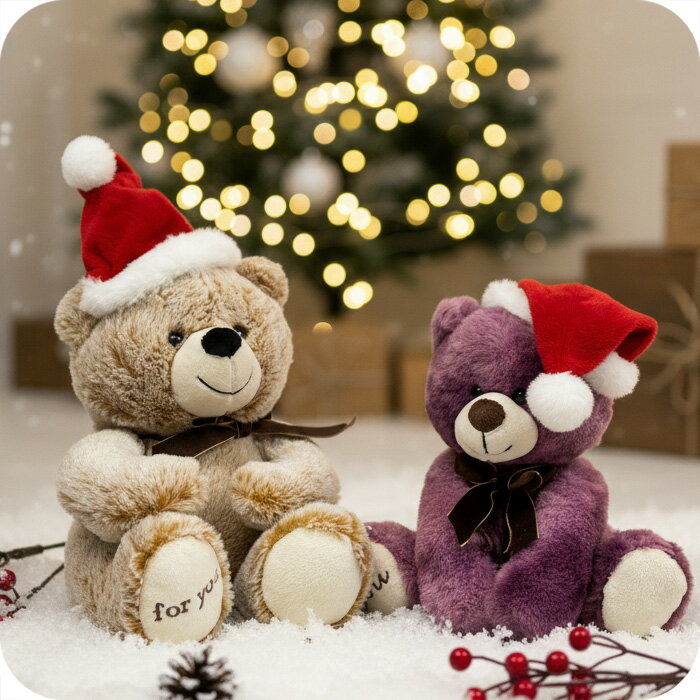 ＼10%OFFクーポン配布中／ ラッピングギフト ぬいぐるみ　くまさん プレミアムラッピングギフト with ..