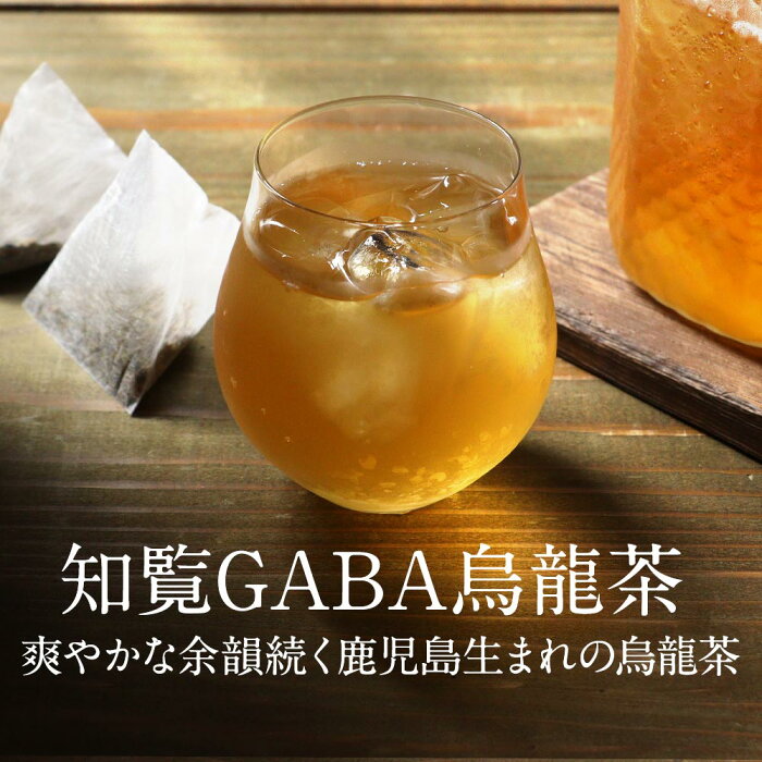 国産 GABA 烏龍茶 ウーロン茶 GABA茶 ギャバ茶 3g×25包 知覧 ギャバロン べにふうき茶 ゆたかみどり鹿児島県産 テアニン カテキン ポリフェノール 鹿児島茶 知覧茶 健康 ティーバッグ 人気 おすすめ すっきり リラックス タイムにも 送料無料