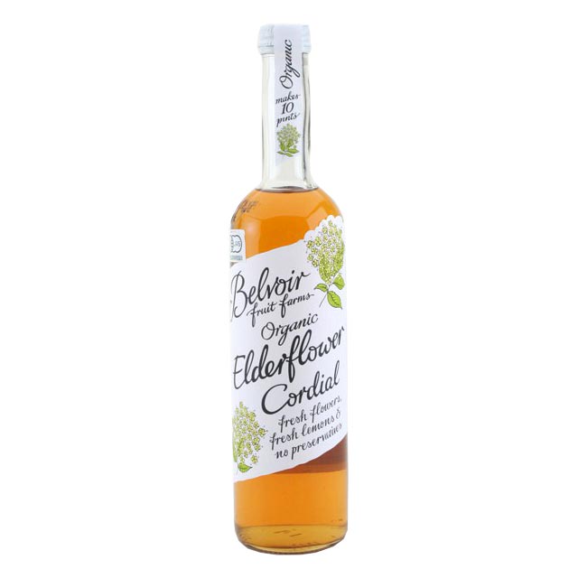 Belvoir Fruit Farms ビーバーフルーツファーム 有機JAS認証 オーガニック ハーブコーディアル エルダーフラワー 500ml 【宅配便B】