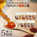 【全品対象15％OFFクーポン】はちみつ 福袋 5個 （ マヌカハニー お試し 75g ＋他 蜂蜜 4袋 各125g ） 福袋 食品 2023 セット ハチミツ はちみつ福袋 蜂蜜 食べ物 食品ロス 健康 グルメ ナチュマート スタンドパック パウチ プレゼント プチ 送料無料