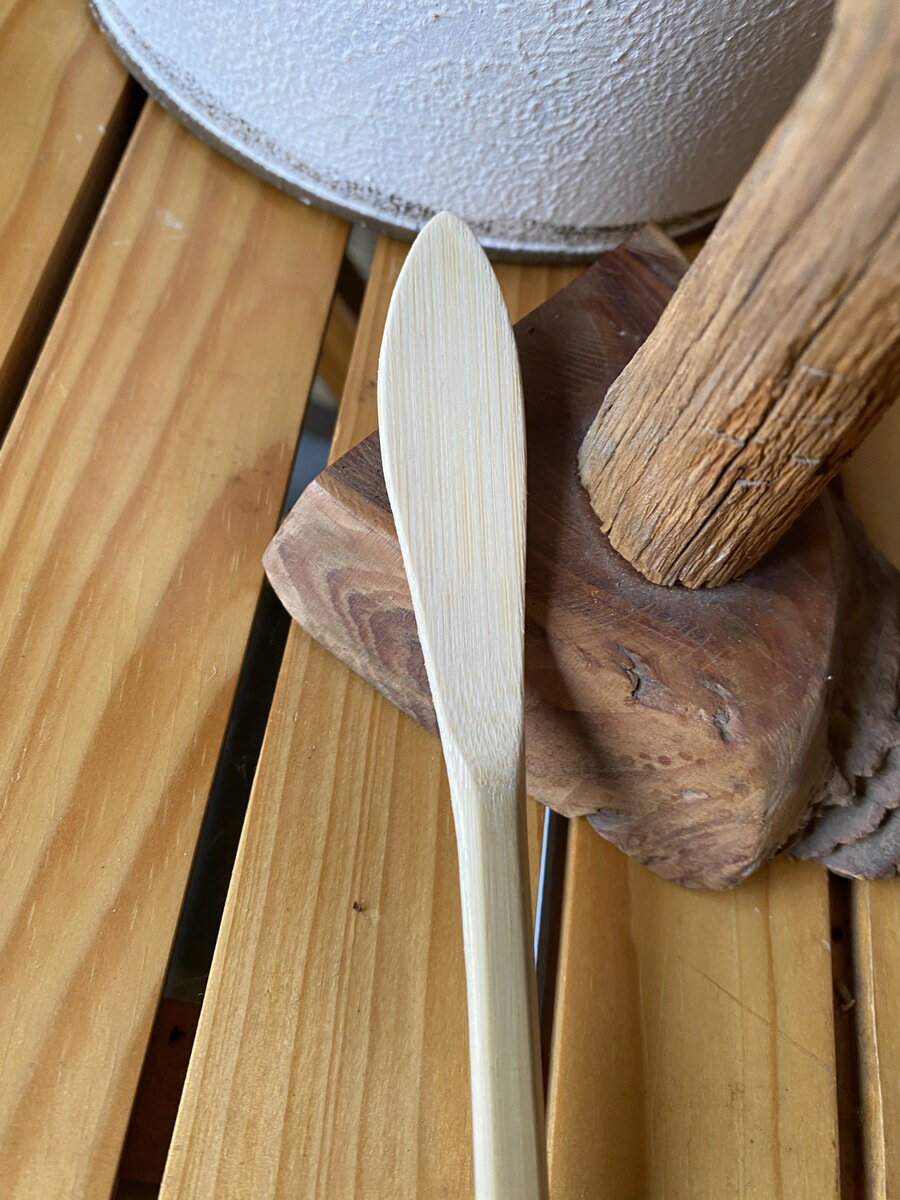 竹製 バターナイフ