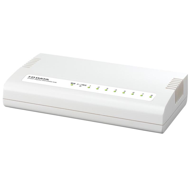 I-O DATA ネットワークハブ ETG-ESH08