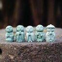RemeeHi 新お地蔵さんセット癒し可愛い小型置物祈りお地蔵様おじぞうさま守り神みかげ石 幸せ願い縁の良いおきもお かわいい御影石 神仏像