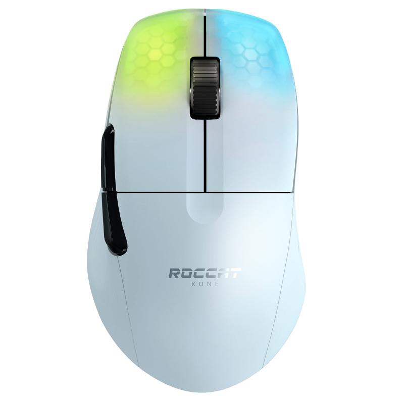 ROCCAT ߥ󥰥ޥ Kone Pro Air 磻쥹 2.4GHz/Bluetooth ۥ磻/ ؼ/19K/ץ...