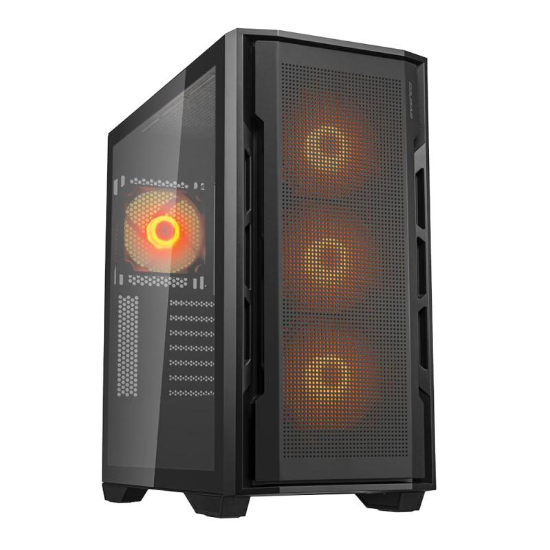 COUGAR PCケース ARGBファン搭載 ミドルタワーケース Uniface RGB