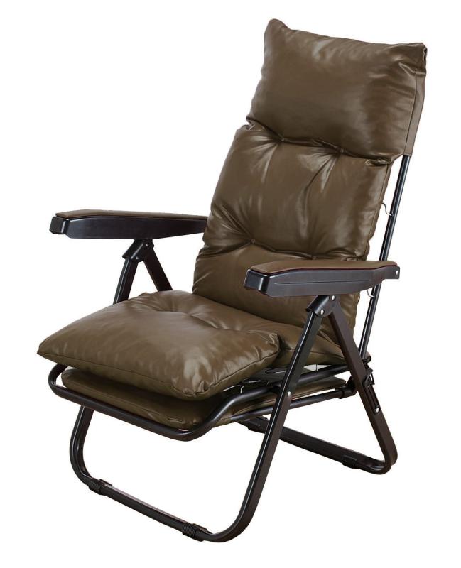 スライド式オットマン付リクライニングチェア