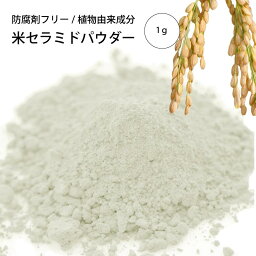 [母の日][化粧品原料]米セラミドパウダー(1g)