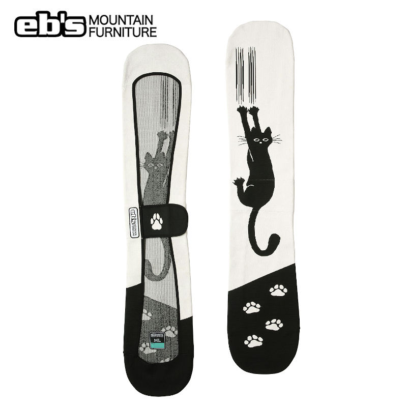 eb's エビス ニットカバー [KURONEKOクロネコ ] ニットケース ボードケース スノーボード スノボ ウィ..