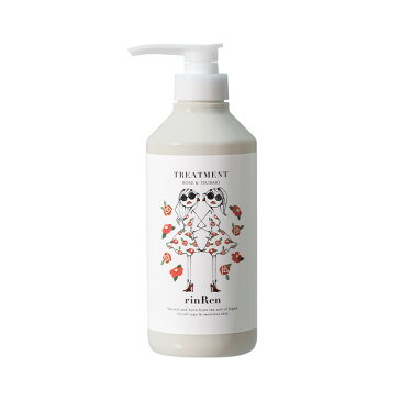 凜恋(リンレン) トリートメント ローズ&ツバキ 520mL Daichi Miuraデザイン