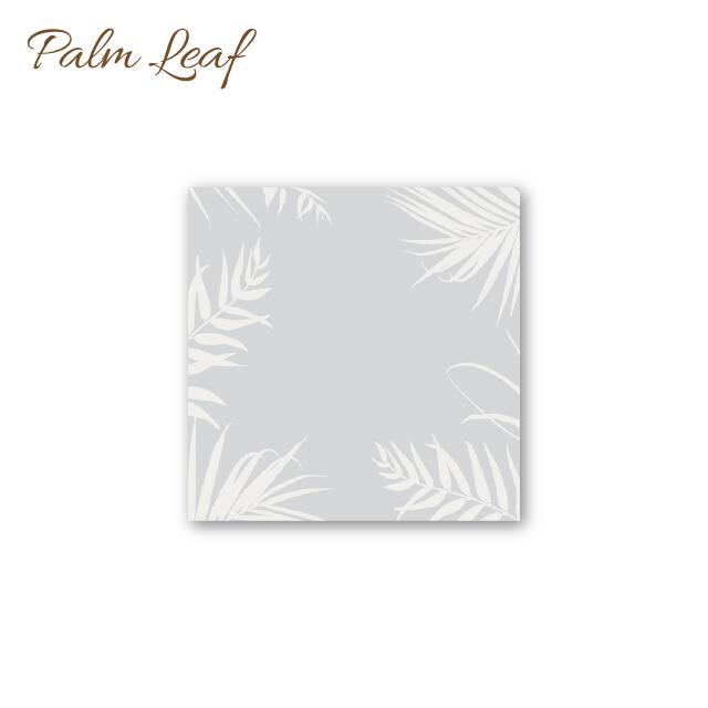 パームリーフ ヤシの葉 アクセサリー台紙S 55×55mm 40枚