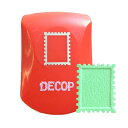 エンボス クラフトパンチ スタンプ 切手型 DECOP 25×20mm