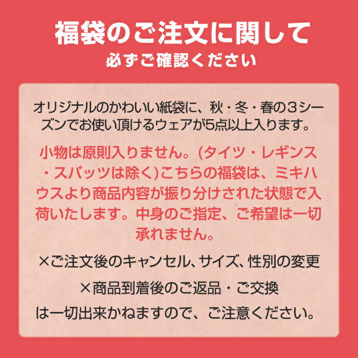 ＼全商品12倍！／福袋 子供服 2021 ミキハウス正規販売店 2021年度版 ミキハウス ラッキーパック ダブルB mikihouse DOUBLE_B 女の子 100cm 福袋 あす楽対応【ナチュラルリビング】