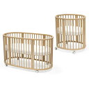 【公式】 ストッケ スリーピー STOKKE Sleepi V3 スリーピーベッドセット ナチュラル マットレス セット ドレープロッド付 新生児 出産準備 ベ...
