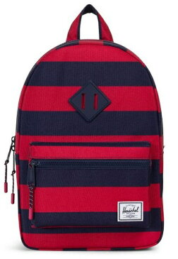 【ポイント★さらに5倍★】【正規品】【ポイント10倍】 HERSCHEL(ハーシェル) HERITAGE Youth ヘリテージ(ユース) RED STRIPE リュックサック バックパック/塾/遠足/旅行用【あす楽対応】【ナチュラルリビング】