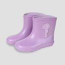 レインシューズ BABY パープル 13cm 長靴 キッズ 子供 レイングッズ 雨具 入園 入学準備 女の子 男の子 かわいい おしゃれ 日本製 ユアーズアーミーワールド(4)