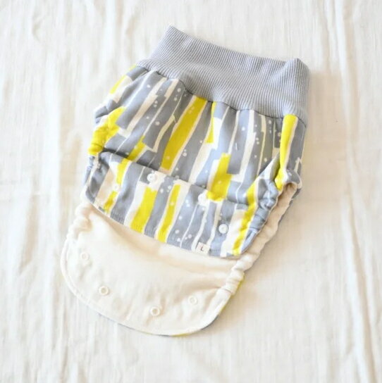 【メール便対応】おむつカバー kucca クッカ パンツ型布おむつカバー サンダーストーム Lサイズ 10kg～ パンツ型 トイレトレーニング