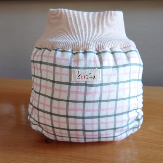 【メール便送料無料】 kucca クッカ パンツ型布おむつカバー オリーブPiNK by Kucca LLサイズ 12kg～ パンツ型 トイレトレーニング あす楽対応