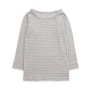 \全商品11倍以上!/F.O正規販売店 長袖 Ampersand アンパサンド かくれんぼインナーあったかフライス ロングスリーブTシャツ ライトグレー 120cm 肌着 長袖 9分袖 FOインターナショナル