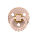 ビブス BIBS カラー ブラッシュ Blush size 1 おしゃぶり 袋パッケージ デンマーク 北欧 天然ゴム 新生児 赤ちゃん ベビー 0カ月 〜 6ヵ...
