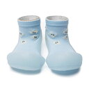 Attipas アティパス Baby Crab ベイビークラブ ブルー 10.8cm ベビーシューズ ファーストシューズ トレーニングシューズ