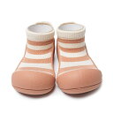 Attipas アティパス Stripe ストライプ ブリック 12.5cm ベビーシューズ ファーストシューズ トレーニングシューズ