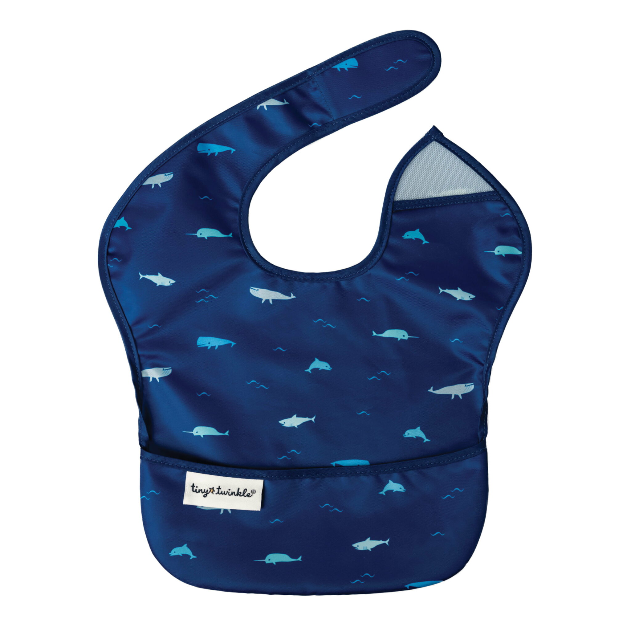 【メール便OK】 タイニートゥインクル イージービブ シングル Ocean Life エプロン オーシャンライフ Tiny Twinkle お食事エプロン 6ヵ月 ビブ あす楽対応