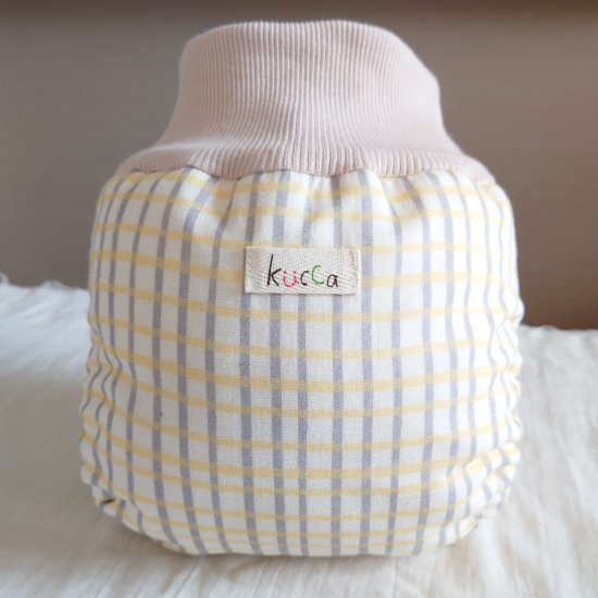 メール便送料無料 kucca クッカ パンツ型布おむつカバー Lemonグレー by Kucca LLサイズ 12kg～ パンツ型 トイレトレーニング あす楽対応