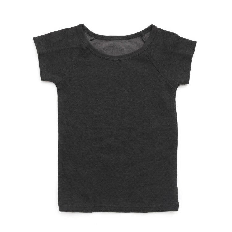 F.O正規販売店 メール便対応 半袖 Ampersand アンパサンド かくれんぼインナー 起毛接結天竺 ショートスリーブTシャツ ブラック 110cm 肌着 あったか素材 キッズ 下着 はだぎ 半袖 半そで 子供 子ども服 こども服 アンパサンド ampersand エフオー FO