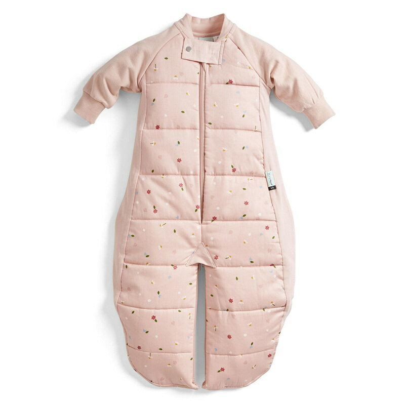 【2~4歳向け】 ergoPouch エルゴポーチ スリープスーツバッグ 2~4歳 デイジー Sleep Suit Bag 3.5 TOG ZEPCO-3.5T 新生児 巻かないおくるみ スワドル オーガニックコットン スリーパー 夜泣き