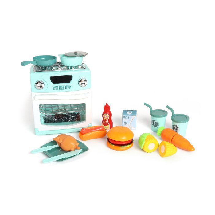 【訳あり・在庫限り・お買い得】 アウトレット F.O.TOYBOX リトルキッチンセット グリーン エフオーインターナショナル FO オリジナル ままごと キッ...