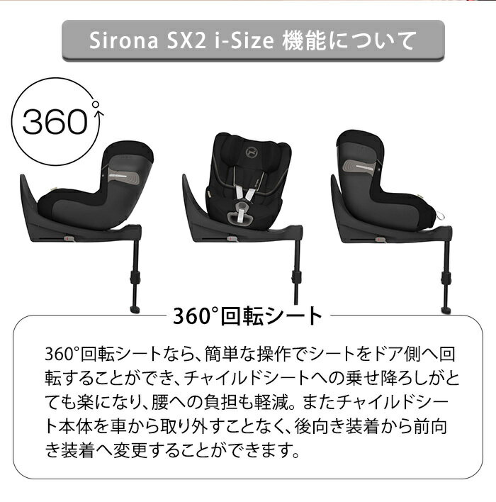 サイベックス『シローナSX2i-size』