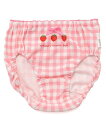 F.O正規販売店 Ampersand アンパサンド いちご柄チェック ショーツ ピンク 120cm 女の子 パンツ キッズ 女児 ショーツ 下着 GIRLS