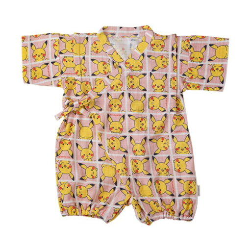 \全商品15倍以上!/モンポケ ピカチュウこんにちは柄甚平コンビ ピンク 赤ちゃん ベビー服 ポケモン ピカチュウ ベビー ベビーウェア 甚平 子ども 夏祭り 花火大会 キッズ 綿 コットン 男の子 女の子 浴衣 夏 出産祝い プレゼント 犬印 犬印本舗 送料無料 \全商品15倍以上!/モンポケ ピカチュウこんにちは柄甚平コンビ ピンク 赤ちゃん ベビー服 ポケモン ピカチュウ ベビー ベビーウェア 甚平 子ども 夏祭り 花火大会 キッズ 綿 コットン 男の子 女の子 浴衣 夏 出産祝い プレゼント 犬印 犬印本舗 送料無料