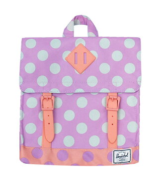 【ポイント★さらに5倍★】【正規品】【ポイント10倍】 HERSCHEL(ハーシェル) Survey kids サーベイ(キッズ) Lupine Polka Dot リュックサック バックパック/塾/遠足/旅行用【あす楽対応】【ナチュラルリビング】