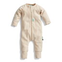 【0~3か月向け】 ergoPouch エルゴポーチ Layers Long Sleeve 1.0 TOG レイヤーロングスリーブ バニラ 0~3か月 新生児 レイヤー ロンパース 赤ちゃん ベビー カバーオール パジャマ おやすみ(4)