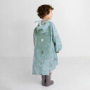 \全商品11倍以上!/レインコート サーカス グリーン 130cm ランドセル対応 キッズ 子供 レイングッズ 雨具 入園 入学準備 カッパ 女の子 男の子 透明窓 かわいい おしゃれ 小学生 幼稚園 撥水 ユアーズアーミーワールド 送料無料