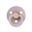 ビブス BIBS カラー ダスティライラック DuskyLilac size 1 おしゃぶり 袋パッケージ デンマーク 北欧 天然ゴム 新生児 赤ちゃん ベビー 0カ月 ~ 6ヵ月
