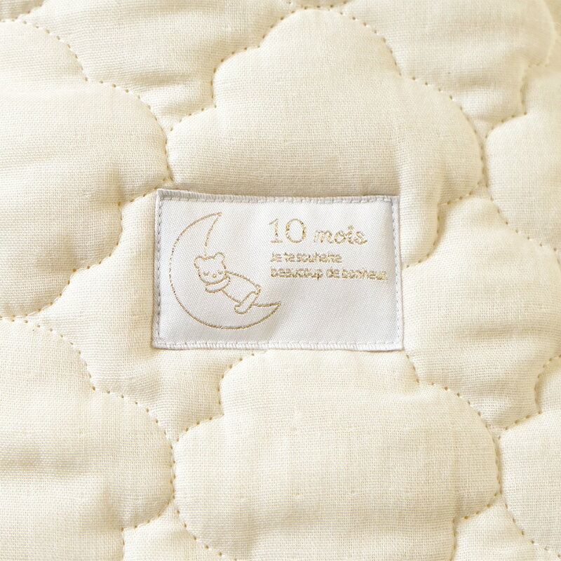 10mois ディモワ ウォッシャブルウール ミニワンタッチシーツ きなり ミニサイズ 61×92 シーツ ベビー布団 ベビー寝具 新生児 赤ちゃん オーガニックコットン 日本製 敷マット 出産祝い 女の子 男の子 送料無料 即納 送料無料 2