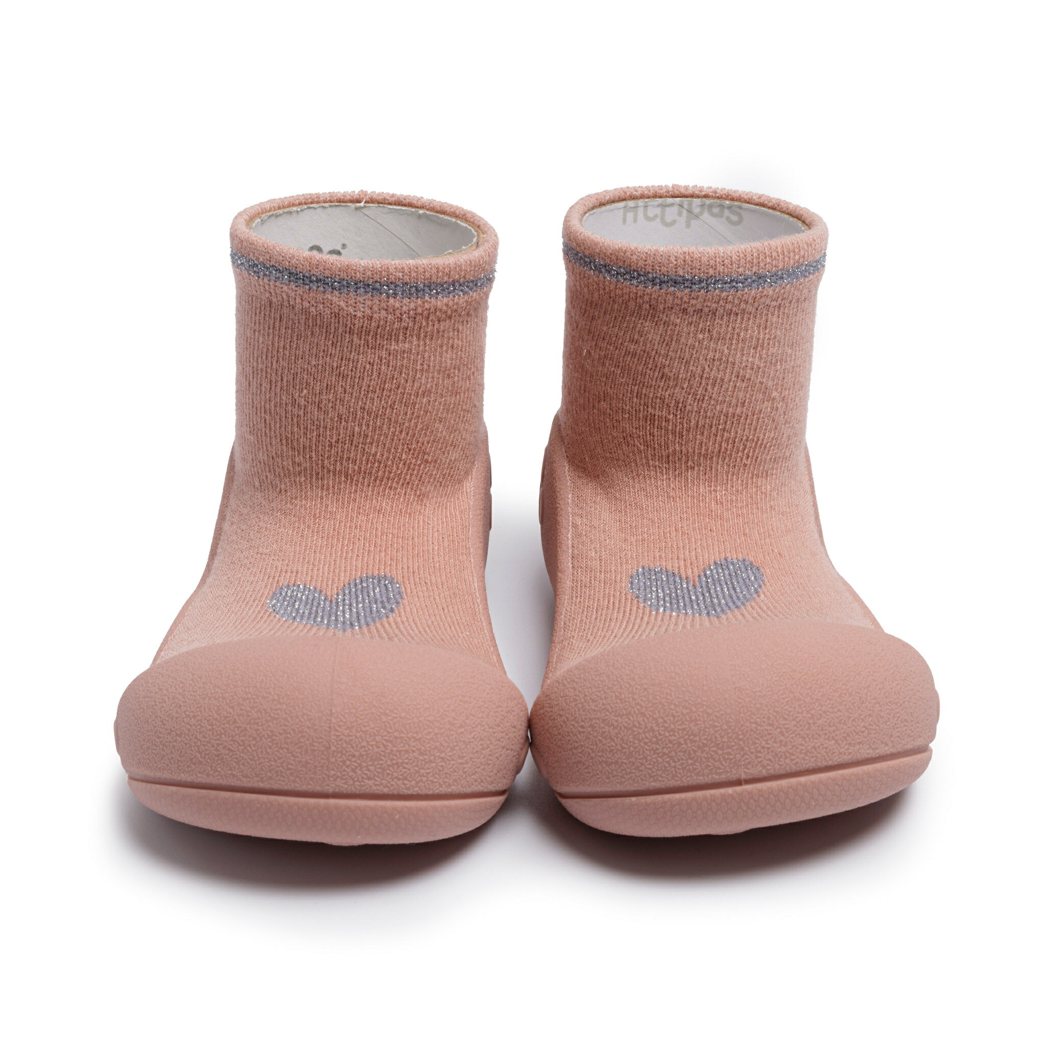 Attipas アティパス Heart ハート ピンク 11.5cm ベビーシューズ ファーストシューズ トレーニングシューズ