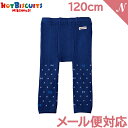 \全商品12倍!/【正規品】 ミキハウス ホットビスケッツ mikihouse HOT BISCUITS リボン×ドット レギンス ネイビー 120cm 70-9802-824 スパッツ(4)
