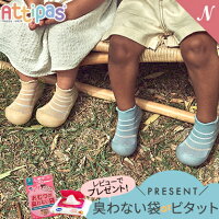 ＼嬉しいレビュー特典 Attipas アティパス Powder Bear ベビーシューズ ファースト...