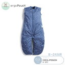 8～24カ月向け ergoPouch エルゴポーチ スリープスーツバッグ 8～24カ月 ナイトスカイ Sleep Suit Bag 0.3 TOG ZEPSS-0.3T 巻かないおくるみ スワドル オーガニックコットン スリーパー 夜泣き あす楽対応【ナチュラルリビング】