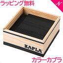 ＼全商品12倍+400円クーポン！／カプラ カラー 正規品 積み木 ブロック 知育玩具 KAPLA カプラ カラーカプラ ブラック 40ピース あす楽対応【ナチュラルリビング】