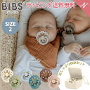 【ラッピングのし無料】 おしゃぶりBOXセット ビブス BIBS ボヘミ 2色セット size2 + おしゃぶりBOX おしゃぶり デンマーク 北欧 天然ゴム ...