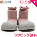 Attipas アティパス PomPom ポンポン ピンク 13.5cm ベビーシューズ ファーストシューズ トレーニングシューズ(4)