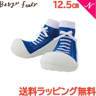 ＼全商品12倍！／Baby feet ベビーフィート スニーカーズブルー 12.5cm ベビーシューズ ベビースニーカー ファースト…