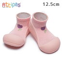 Attipas アティパス Tulip チューリップ ピンク 12.5cm ベビーシューズ ファーストシューズ トレーニングシューズ