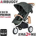 ＼全商品10倍！／レインカバー付き ポイント10倍 正規品 メーカー保証付 エアバギー ココ AirBuggy COCO スペシャル エディション プレミア グラデーションカモ 三輪 ベビーカー あす楽対応【ナチュラルリビング】